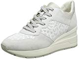 Geox Zosma C, Sneakers Basses Femme, Elfenbein (Off White), 37 EU
