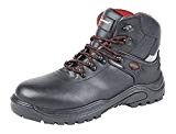 Grafters Mens Transporter Black Leather Safety Boots M9516A KD Sizes 4-13-UK 13 (EU 48)