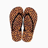 HCFKJ Femmes Summer Flip Tongs Chaussures Sandales Pantoufles IntéRieures Et ExtéRieures Flip-Flops
