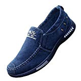 Hibote Homme Femme Casual Chaussures Respirant Sneaker Mocassin Unisexe Chaussures Plates Chaussures de Travail Chaussures Classique Slip-on Low-Top 38-44