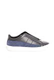 Hogan Sneakers H365 Slip on in Leather-Suede Blue, Homme.