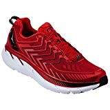 HOKA one one Clifton 4 Red High Risk Red