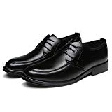 Hommes de Style de Vie Oxfords Falt Heel Lace Up Chef d'entreprise Chaussures,pour Hommes
