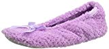 Isotoner Ladies Popcorn Ballet Slippers, Chaussons Bas Femme, Lilas