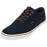 Jack & Jones Jfwvision Chambray Mix SS Anthracite, Sneakers Basses Homme