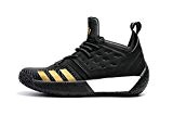 Jame Harden 2 Shoes Harden Vol 2 Imma be A Star Black Gold Chaussures de Basketball Homme