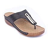 JRenok Femmes Sandales Plate-Forme Wedge Sandale Confort Peep Toe Diapositive Chausson Slip Sandales Tongs