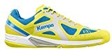 Kempa Wing Lite, Chaussures de Handball Homme, Bleu/Jaune, 48 EU