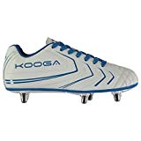Kooga Enfant Warrior Rugby Bottes Blanc/Bleu 38.5