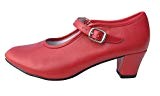 La Senorita Chaussures Flamenco Espagnol - Rouge