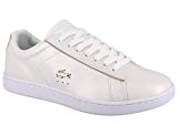 Lacoste Carnaby Evo 118 6 SPW WHT/GLD, Baskets Femme