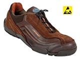 Lavoro Lav292–40 Chaussures de sécurité ESD, taille 40, Marron (lot de 2)