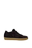 Leather Crown Sneakers Homme - (M136COFFEEAMBRA) EU