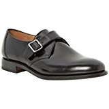 Loake Mens 204B Black Leather Shoes 44 EU