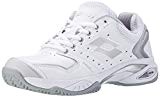 Lotto Sport Raptor LTH Cly W, Chaussures de Tennis Femme, White/Silver Metal