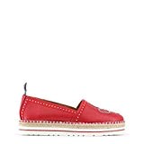 Love Moschino Espadrille Slip On Stud Femme Chaussures Rouge
