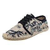 Lvguang Hommes Chaussures Baskets Style Décontracté Chaussures Plates Chaussures de Toile Espadrilles