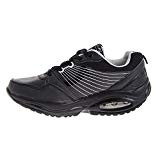 Mapleaf - Chaussures sportives à bascule amincissantes raffermissantes fessier bien-être fitness pour femmes - - noir, 36 EU