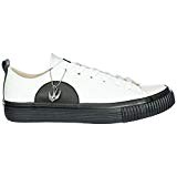 MCQ Alexander McQueen Chaussures Baskets Sneakers Homme en Cuir Plimsoll Low Top