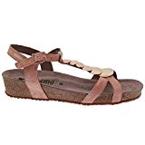 Mephisto Irma Velcalf Premium 12249 Old Pink, Sandales Bout Ouvert Femme