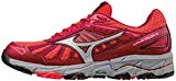 Mizuno Wave Mujin 3 (W), Chaussures de Running Compétition Femme, Red