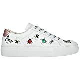 MOA Master of Arts Chaussures Baskets Sneakers Femme en Cuir Victoria Bugs Blanc