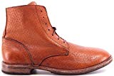 Moma Chaussures Homme Bottes 54602-Y2 Vitello Leather Pecary Cognac Vintage ITA