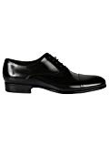 Moreschi Homme 39165Dublin Noir Cuir Chaussures À Lacets