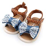 Mounter Chaussures de Filles, Summer Baby [Tressé] Bow Sandales Toddler Chaussures Crochet & Boucle 0-18Mois