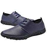 MYXUA Hommes Casual Derby Chaussures Sandales Soft Bottom Hollow Soft Bottom