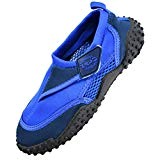 Nalu , Chaussures aquatiques pour garçon - - Blue with Navy Trim, Kids UK 13 / EU 32
