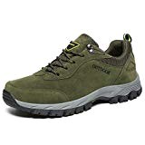 NEOKER Homme Chaussures de Randonnée Outdoor Sports Basses Bottes Walking D'Escalade Sprint Hiker Sneakers Vert Gris Marron 39-48