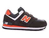 New Balance Kids Lifestyle 574 Boys, Cuir Lisse, Sneaker Low