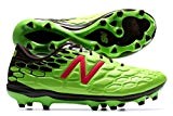 New Balance Visaro 2.0 Mid FG - Crampons de Foot - Energy Lime/Military Dark Triumph Green