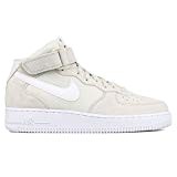Nike Air Force 1 Mid '07 - Chaussures de Basket-Ball, Homme, Couleur Beige, Taille 38.5