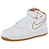 Nike Air Force 1 Mid '07 LTHR, Chaussures de Basketball Homme
