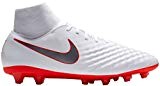 Nike Chaussures de Football Magista Obra II AG Dynamic Fit Pro Came Chaussures aq4810 Rouge Dimensions : 44 UE, Couleur : Blanc