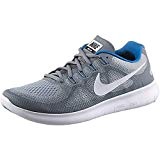 Nike Herren Free Run 2 S, Chaussures de Running Homme, Gris (Cool Grey/White-Wolf Grey-Blue), 12 UK