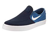 Nike Hommes Zoom Stefan Janoski Slip Cnvs Obsidian / Blanc / Bleu Industriel Skate Shoe 9 Hommes US