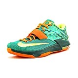 Nike - KD Vii - Couleur: Orange-Vert - Pointure: 45.0