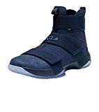 Nike Lebron Soldier 10 Mens Basketball Shoes, Bleu (Azul Medianoche/Juego Rey/Azul Medianoche), 45 D(M) EU/10 D(M) UK