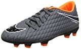 Nike Phantom 3 Club FG, Chaussures de Football Homme, Grigio/Arancione, EU