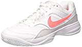 Nike Wmns Court Lite, Chaussures de Tennis Femme, Blanc (White/Lava Glow/Vast Grey 113), 38.5 EU