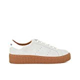 No Name Picadilly Sneaker Suède White Sole Mastic (Blanc) - 36