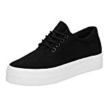 Oasap Women's Classical Lace-up Platform Sneakers