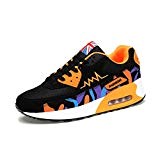 OCHENTA Femme Baskets Course Gym Fitness Sport Chaussures Air Lacet Sneakers Style Running Multicolore Respirante