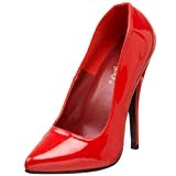 Pleaser - DOMINA-420 - Chaussures, rouge, taille 48.5