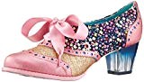Poetic Licence by Irregular Choice Corporate Beauty, Brogues Femme, Rose