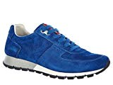 Prada Sneakers Homme en Peau Retournée Bleu - Code Modèle: 4E2700 O53 F0215
