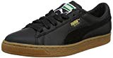 Puma Basket Classic Gum Deluxe, Sneakers Basses Mixte Adulte, Weiß/Hellbraun, Taille Unique